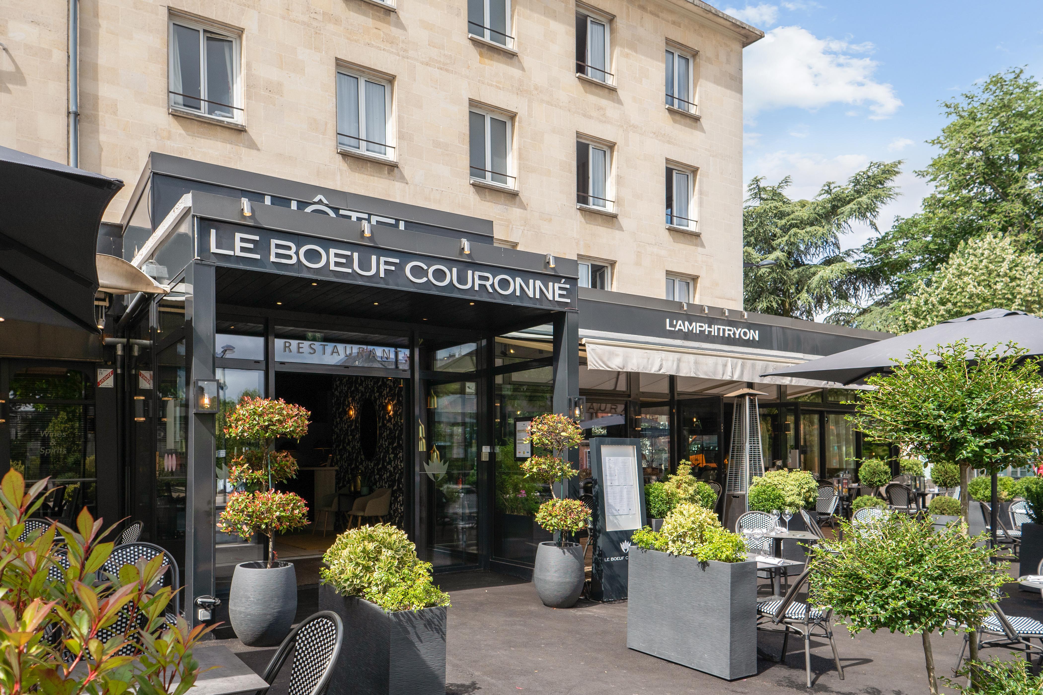 Le Boeuf Couronne - Hotel & Restaurant Chartres- Logis Hotels Екстериор снимка