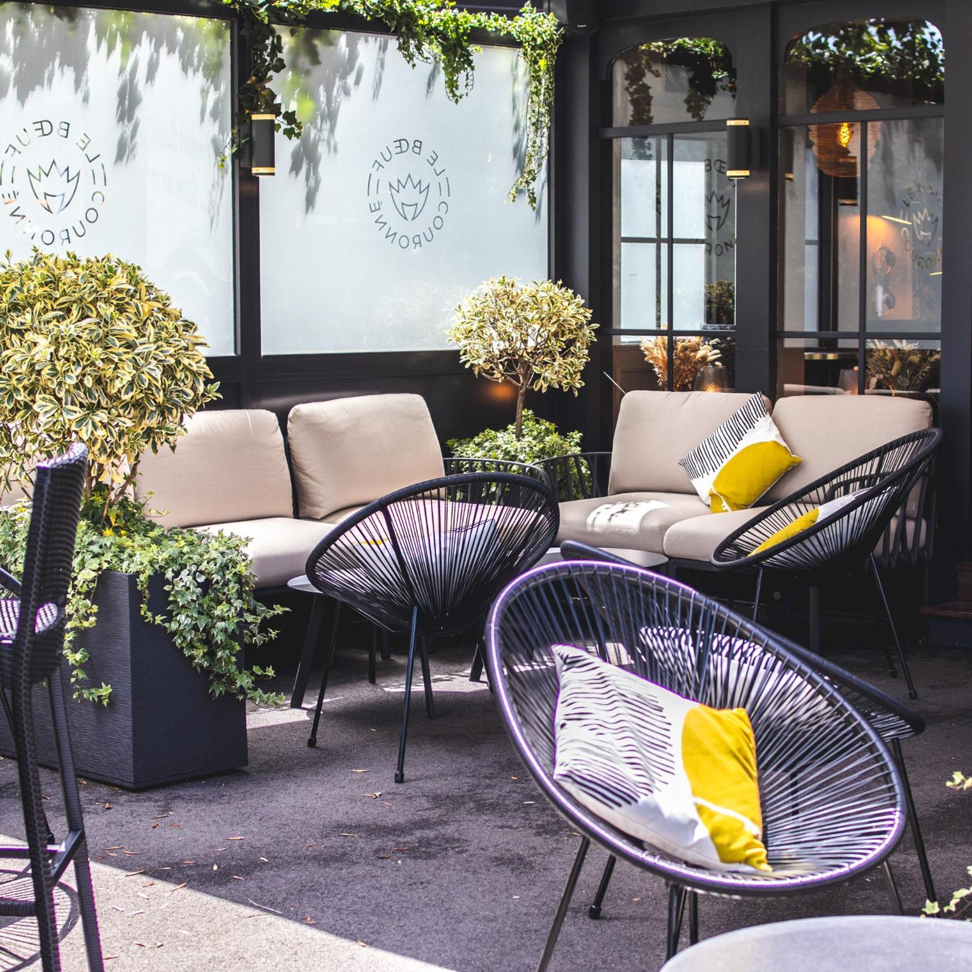 Le Boeuf Couronne - Hotel & Restaurant Chartres- Logis Hotels Екстериор снимка